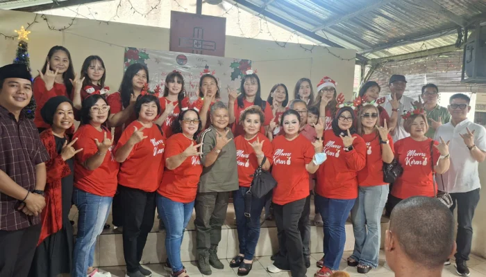 PDI Perjuangan Banten Tebar Kasih Natal di Panti Rehab Pelita Jiwa