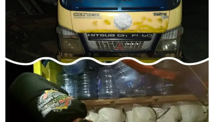 Polres Belitung Bongkar Upaya Penyelundupan Pasir Timah Ilegal ke Jakarta