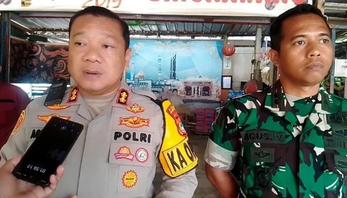 Kapolres dan Dandim 0432 Pimpin Pengamanan Natal dan Tahun Baru di Bangka Selatan