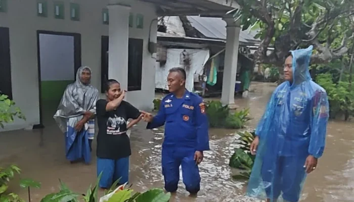 Banjir Landa Kabupaten Bangka, Polres dan Instansi Terkait Pastikan Warga Aman