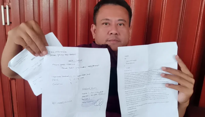 Aktivis Babel Laporkan Dugaan Pembiaran Tambang Ilegal di Hutan Lindung Bangka Tengah