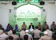 Polres Bangka Selatan Peringati Isra Mi’raj 1447 H, Perkuat Nilai Keimanan Personel