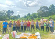 Polres Bangka Selatan Panen Jagung Serentak di Desa Gadung, Hasil 600 Kg