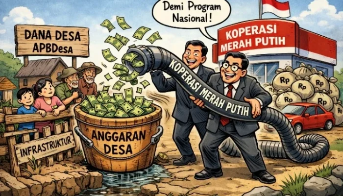 Dana Desa Tersedot untuk Koperasi Merah Putih