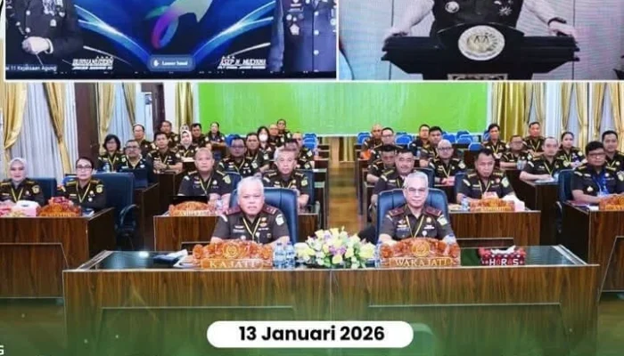 Jaksa Agung Tekankan Reformasi Penegakan Hukum dan Integritas Aparatur di Rakernas Kejaksaan 2026