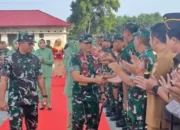 Tekankan Profesionalisme Prajurit, Pangdam II/Sriwijaya Sambangi Kodim 0432/Bangka Selatan