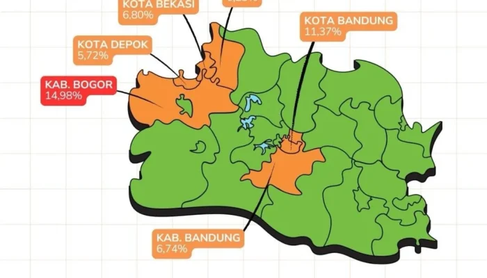 Kabupaten Bogor Jadi Daerah dengan Kunjungan Wisatawan Tertinggi di Jawa Barat 2025