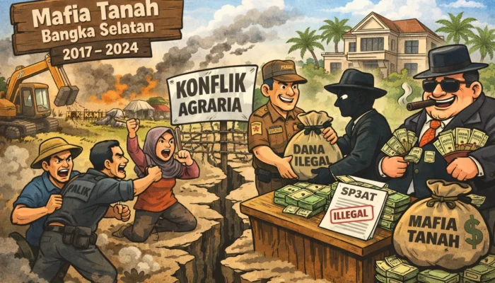 Menelisik Lebih Dalam Mafia Tanah Bangka Selatan: Konflik Agraria, Administrasi Bermasalah