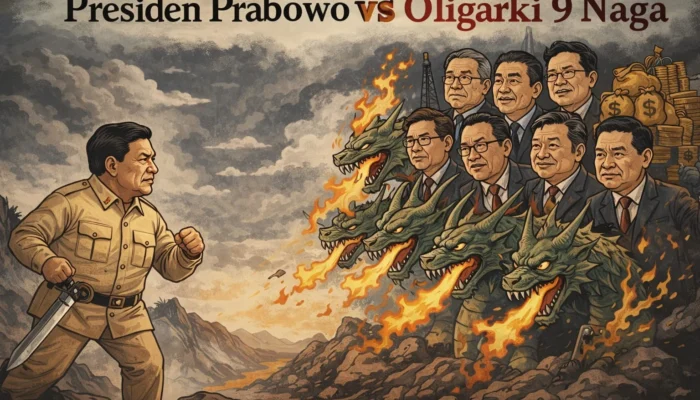 Presiden Prabowo vs Oligarki 9 Naga: Perang Sungguhan atau Sekadar Narasi Kekuasaan?