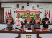 Perang Terhadap Narkoba, Polres Bangka Ungkap Enam Kasus dalam Operasi Antik Menumbing 2026