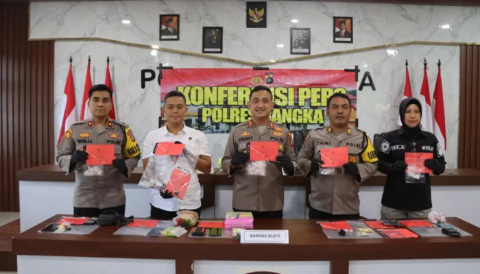 Perang Terhadap Narkoba, Polres Bangka Ungkap Enam Kasus dalam Operasi Antik Menumbing 2026