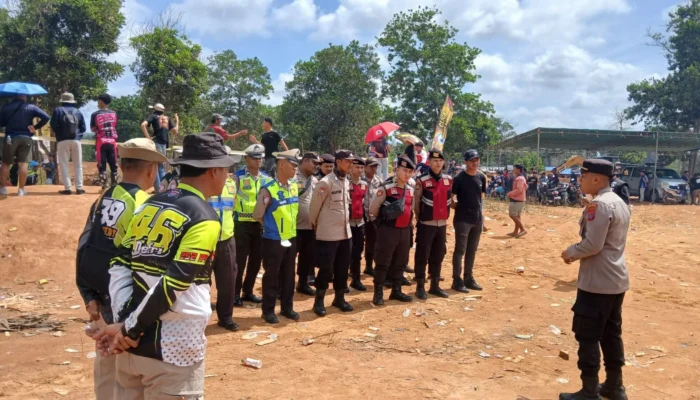Event Balap Nasional di Nyelanding Berjalan Aman di Bawah Pengamanan Polres Basel