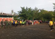 Gotong Royong Polri–TNI–Pemda: Bersihkan Pantai Batu Kapur Toboali