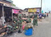 Semangat TMMD Ke-127, TNI dan Warga Pesisir Penutuk Perkuat Gotong Royong Lewat Karya Bakti