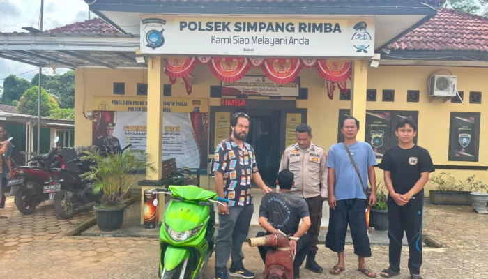 Gasak Mesin Pompa demi Bertahan Hidup, Warga Desa Rajik Dicokok Polsek Simpang Rimba