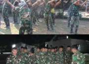 Tanamkan Disiplin dan Fisik Prima, Satgas TMMD Ke-127 Rutin Apel Pagi dan Malam