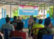 TMMD Ke-127 Kodim 0432/Basel Perkuat Kesadaran Kamtibmas Warga Desa Penutuk