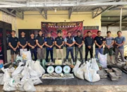 Unit Tipidter Polres Bangka Bongkar Peleburan Timah Ilegal di Kebun Sawit