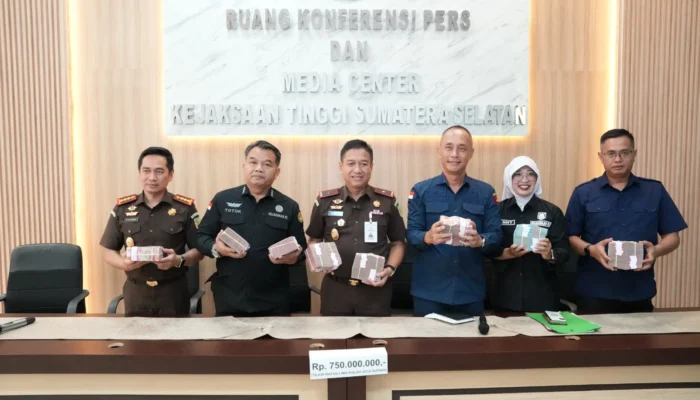 Perkara Tipikor Pasar Cinde: Pengembalian Kerugian Negara Diserahkan