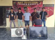 Kantor Golkar Dibobol, Polres Bangka Tangkap Pelaku Saat Operasi Pekat