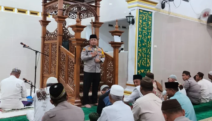 Safari Ramadhan Kapolres Bangka Selatan,Tekankan Peran Warga Jaga Kamtibmas