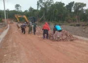 Satgas TMMD ke-127 Kodim 0432/Basel Percepat Pembangunan Jalan di Pulau Lepar