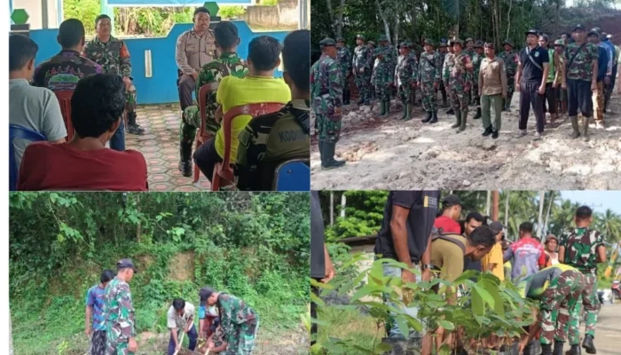 Menjaga Desa dari Dua Arah: TMMD Pulau Lepar Satukan Keamanan Sosial dan Kelestarian Alam