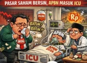 Pasar Saham Bersin, APBN Masuk ICU