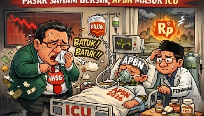 Pasar Saham Bersin, APBN Masuk ICU