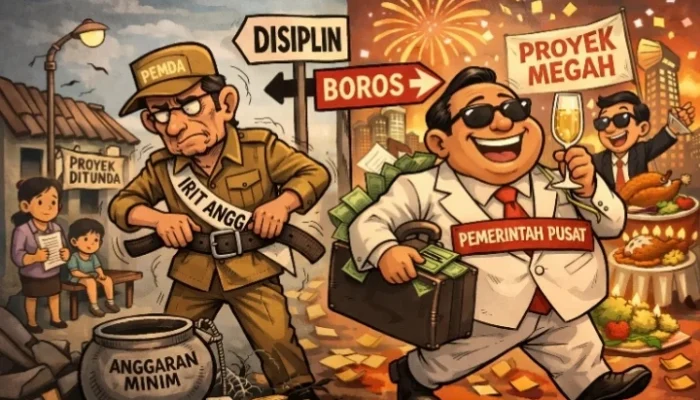 Aneh Tapi Nyata: Irit di Daerah, Boros di Pusat