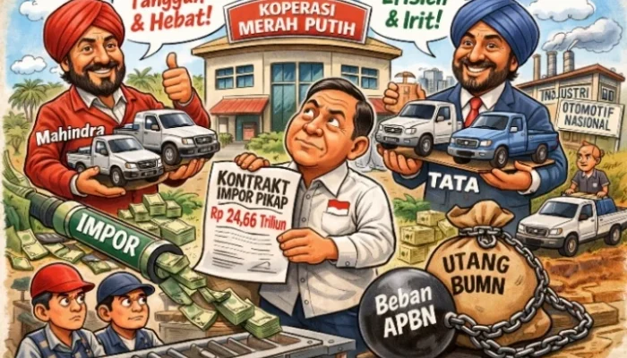 Membedah Dua Industri Otomotif Negara India, Pemasok Kendaraan Pikap Program Koperasi Merah Putih