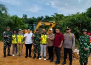 Sekda Basel Dampingi Tim Wasev TMMD ke-127 Tinjau Program di Desa Penutuk