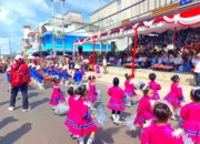 Parade Drumband TK Meriahkan HPN 2026 dan HUT Bangka Selatan