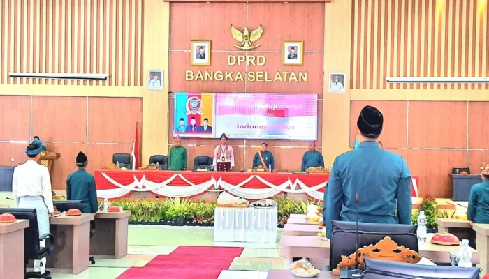 Paripurna HUT ke-23 Bangka Selatan Berlangsung Khidmat, Ini Pesan Bupati