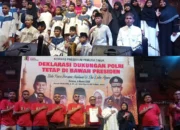 Kornas Pemuda Timur Deklarasi Dukungan Polri di Bawah Presiden, Berbagi Kebahagiaan Bersama Anak Yatim