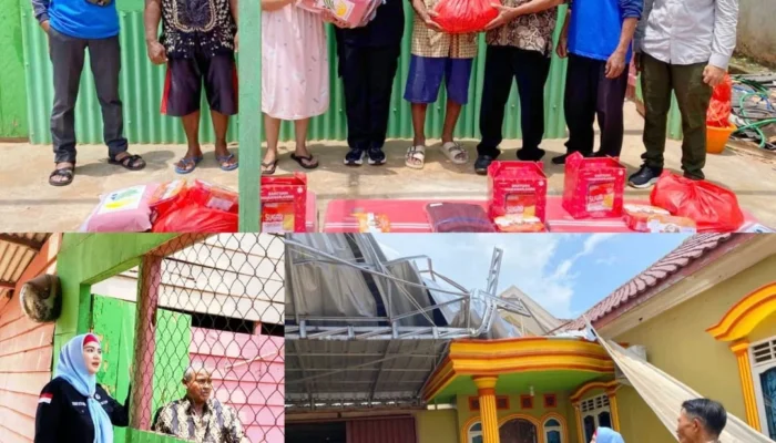 Datangi Lokasi Bencana, Wabup Debby Vita Dewi Pastikan Warga Sadai Dapat Bantuan