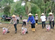 Polres Bangka Selatan Gelar Penanaman Jagung Serentak Dukung Program Swasembada 2026