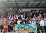 Lebaran Ceria di Toboali: Bupati, Wabup, Forkopimda Basel Dampingi Anak Yatim Belanja dan Bukber