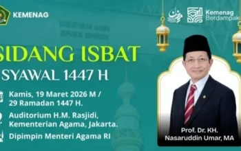 Pemerintah Gelar Sidang Isbat Penetapan Idulfitri 1447 H pada Kamis Malam