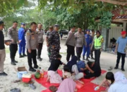 Libur Lebaran Aman, Kapolres Basel dan Forkopimda Turun Patroli ke Lokasi Wisata