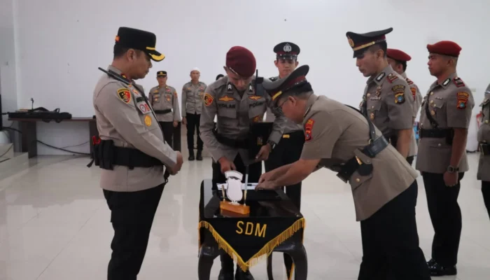 Polres Bangka Selatan Gelar Sertijab dan Kenal Pamit, Ini Daftar Pejabat Baru
