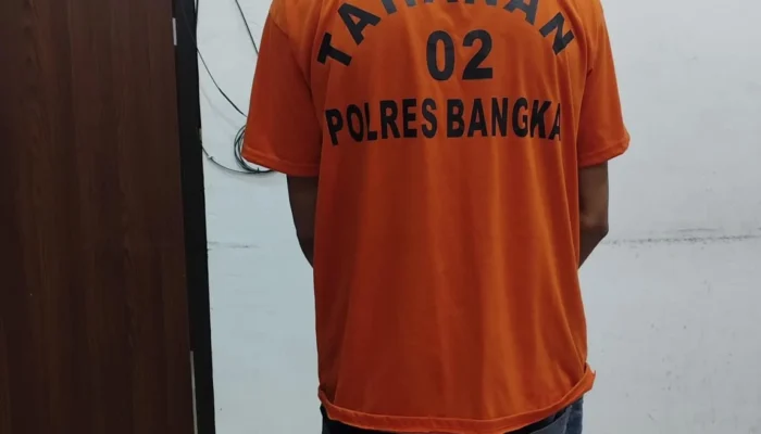 Sat Resnarkoba Polres Bangka Ringkus Pengedar Sabu di Mendo Barat