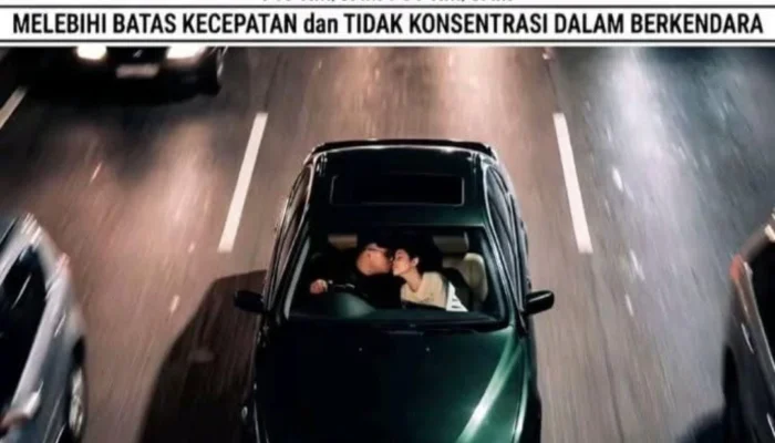 Dua Sejoli Kepergok ETLE, Diduga Mesum Saat Menyetir