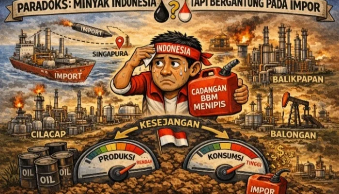 Paradoks Minyak Indonesia: Kaya Sumber Daya, Namun Bergantung Impor