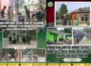 Tingkatkan Sanitasi dan Akses Air Bersih, TMMD ke-127 Kodim 0432/Basel Sentuh Kebutuhan Dasar Warga Desa Penutuk