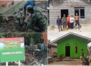 Kado Istimewa Satgas TMMD 127 Kodim 0432/Bangka Selatan untuk Warga Desa Penutuk