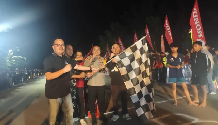 Pemda Bersama Polres Basel Hadirkan Vario Berlari, Tekan Balap Liar