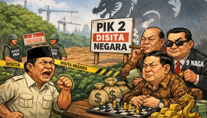 Kawasan PIK 2 Disita Negara, Apakah Sinyal Perang Terbuka Presiden Prabowo vs Oligarki 9 Naga?