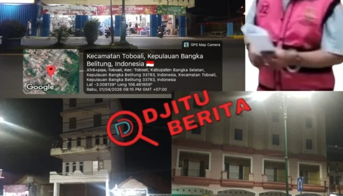Tiga Ruko Mewah Milik Tersangka Afat Terpantau di Jantung Kota Toboali