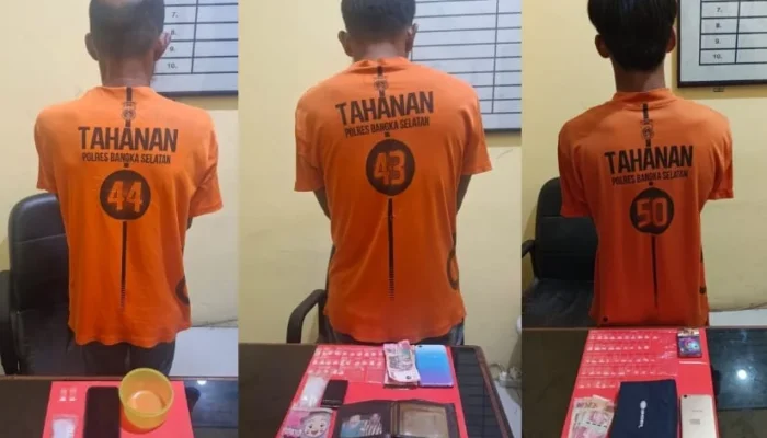 Perang Lawan Narkoba! Satresnarkoba Polres Basel Ciduk 3 Pemain Sabu dalam Sehari